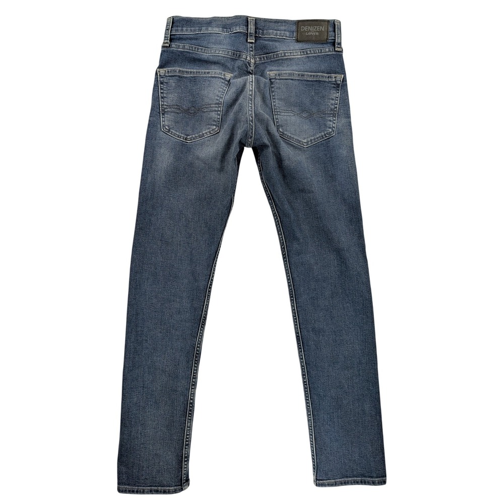Denizen Levi's 208 Jeans Men's 28 x 30 Blue Denim Regular Taper Classic Straight - Picture 3 of 9